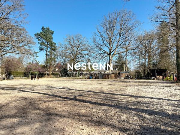 Maison 6 pièces sur villiers en bière cadre exceptionnel, amoureux des chevaux, de verdure sans vis à vis