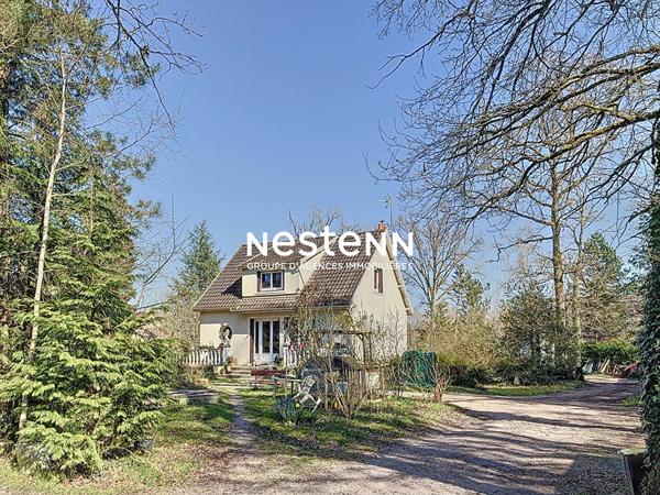 Maison 6 pièces sur villiers en bière cadre exceptionnel, amoureux des chevaux, de verdure sans vis à vis