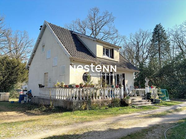 Maison 6 pièces sur villiers en bière cadre exceptionnel, amoureux des chevaux, de verdure sans vis à vis