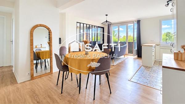 Appartement 3 pièces, 63 m² - Balcon + Cave - Centre-ville