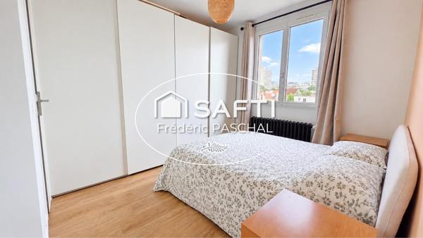 Appartement 3 pièces, 63 m² - Balcon + Cave - Centre-ville