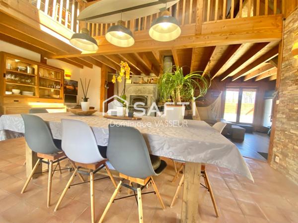 Maison bois écologique et familiale