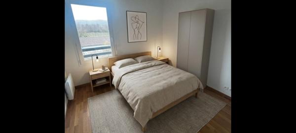 T3 dernier etage avec ascenseur centre Ustaritz et 2places de parking couvertes