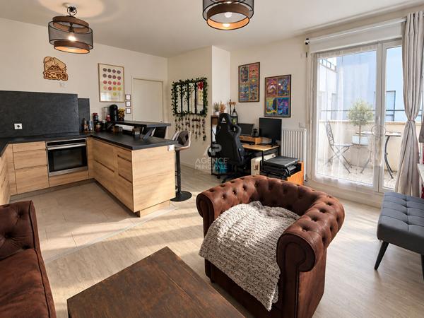 Appartement Cergy 2 pièce(s) 45 m2 179 900 € **  - Référence  5281