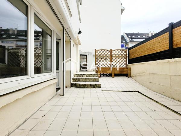 Appartement T2 47 m2 - Grande terrasse, refait à neuf