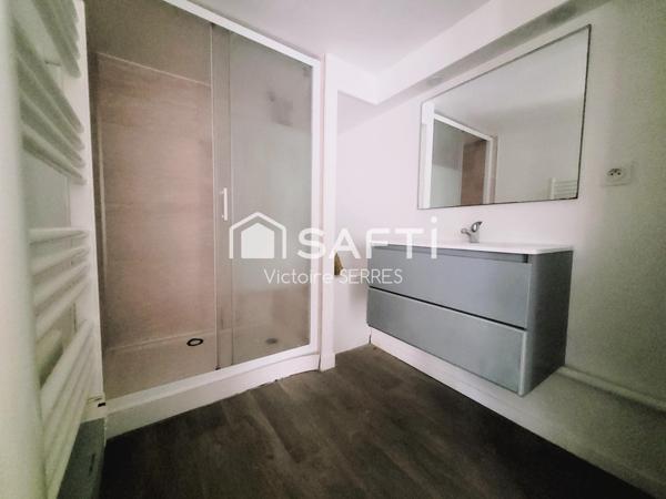 Appartement T2 47 m2 - Grande terrasse, refait à neuf