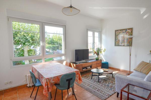 Appartement centre ville Ciboure 4 pièces 69 m² avec balcons et cellier