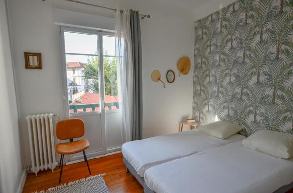 Appartement centre ville Ciboure 4 pièces 69 m² avec balcons et cellier