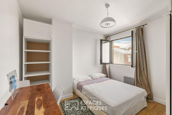 Duo d’appartements, toit terrasse et vues au coeur des Batignolles