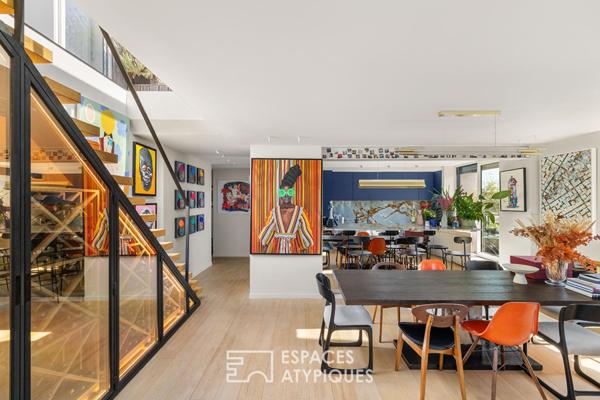 Duo d’appartements, toit terrasse et vues au coeur des Batignolles