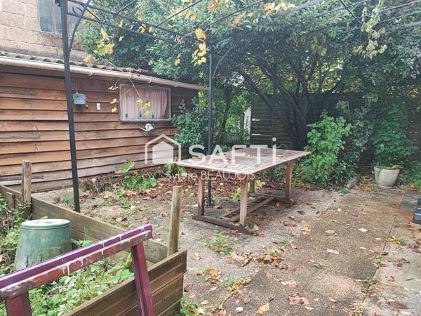 Maison de ville, 4 chambres, jardin