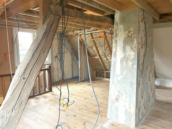 Maison 3 pièces à la vente, à finir de rénover