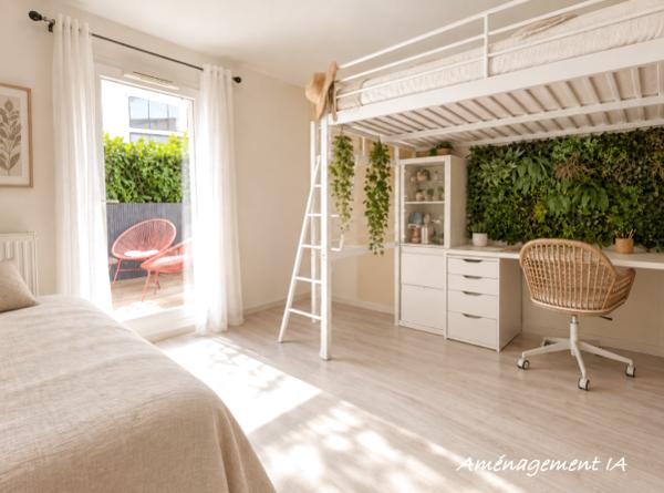 APPARTEMENT EN REZ DE JARDIN - TERRASSE 30M2 - EXCELLENT ETAT - CALME et à l'abri des regards - A proximité de