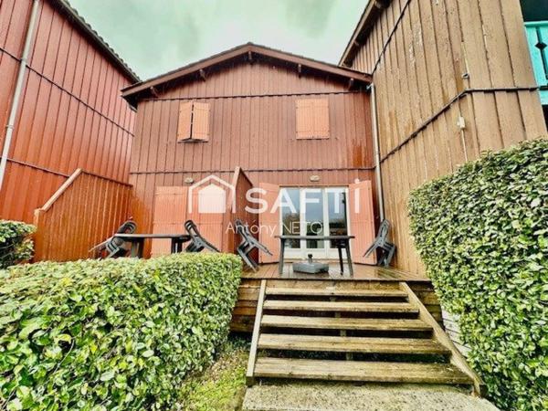 Coup de cœur au Teich , Maison en duplex, 2 chambres.