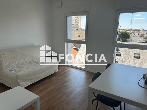 Location Studio meublé 19.8 m² - 105 RUE NATIONALE - 10 RUE DE LA FUIE Le Mans 72000