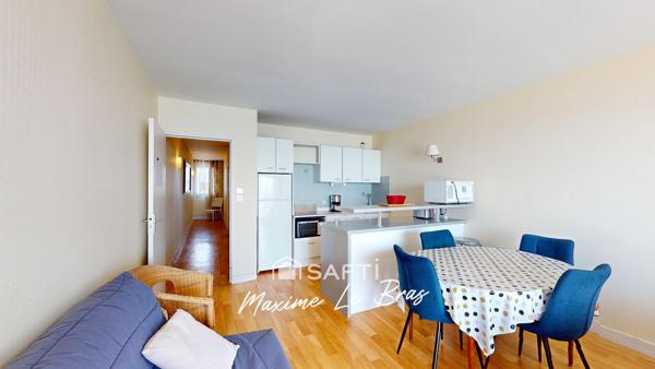 CONCARNEAU – APPARTEMENT 2 PIÈCES VUE MER