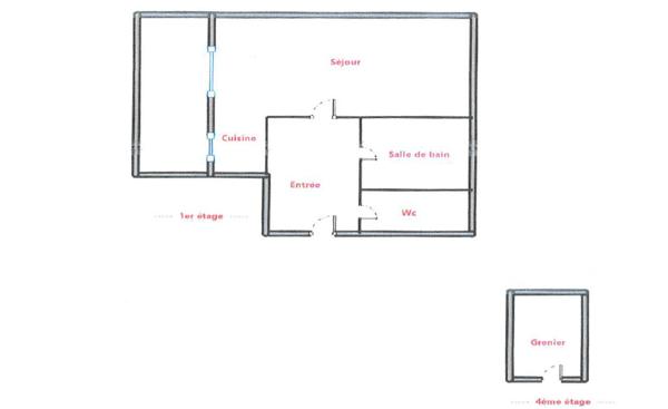 Rare à la vente ! Studio proche de toutes commodités LA MOTTE-SERVOLEX