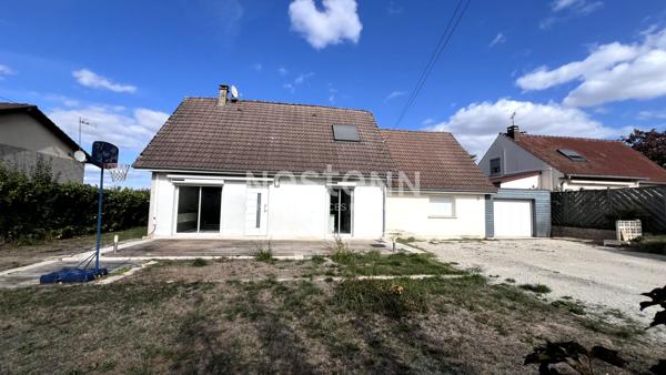 BAUDONVILLIERS : Maison 6 pièces, 3 chambres, jardin, terrasses, garage