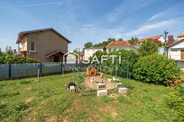 Maison mitoyenne lumineuse de 95 m² avec jardin – Clé en main