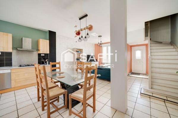 Maison mitoyenne lumineuse de 95 m² avec jardin – Clé en main