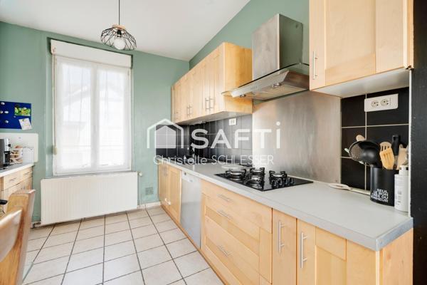 Maison mitoyenne lumineuse de 95 m² avec jardin – Clé en main