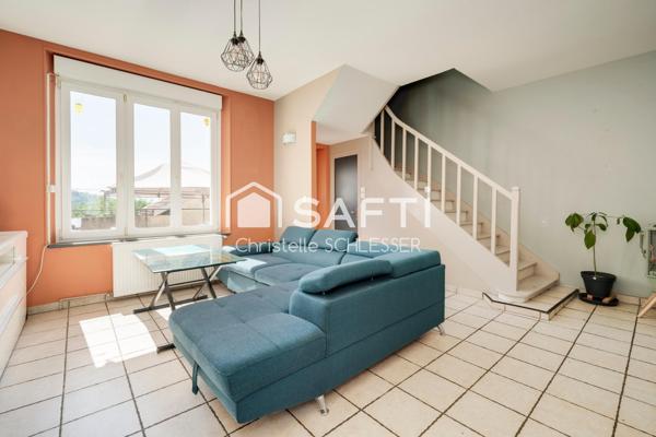 Maison mitoyenne lumineuse de 95 m² avec jardin – Clé en main