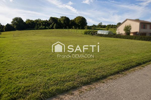 Terrain de 2925m² hors lotissement proche Belgique
