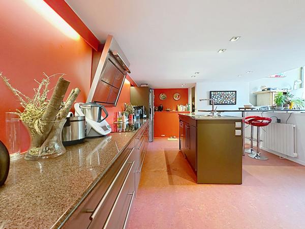 Vieux Lille, exceptionnelle Maison + studio attenant de 216.69 m² carrez total, jardin, parkings, caves. Lille