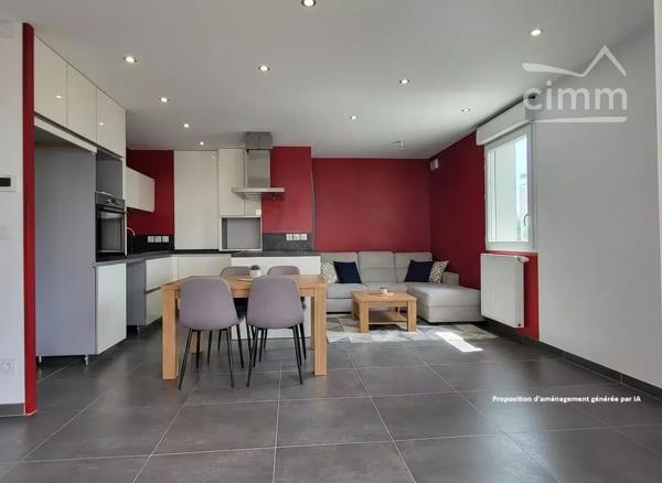 St Martin le Vinoux - appartement 2 chambres + balcon