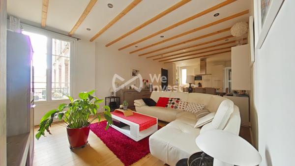 Grand F2 de 60m² - Centre ville