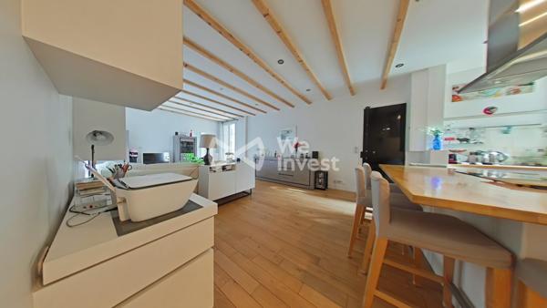 Grand F2 de 60m² - Centre ville