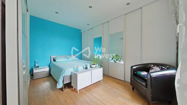 Grand F2 de 60m² - Centre ville