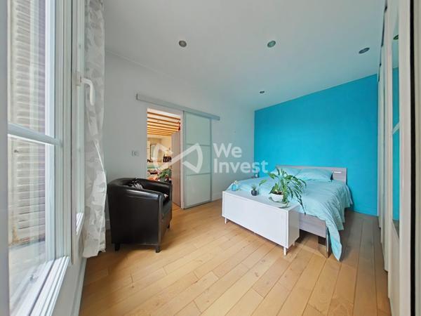 Grand F2 de 60m² - Centre ville
