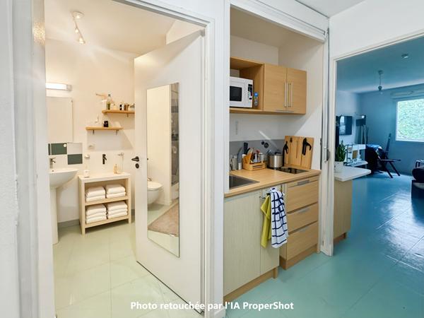 Investissement locatif - Studio 23 m² vendu loué - Paris 13ème Place d'Italie