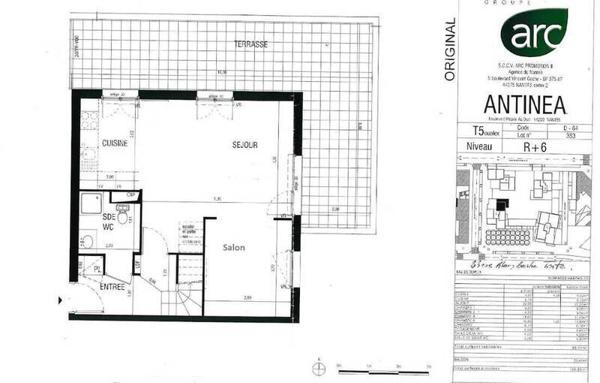 Appartement 4 pièces - 44200 Nantes -  République