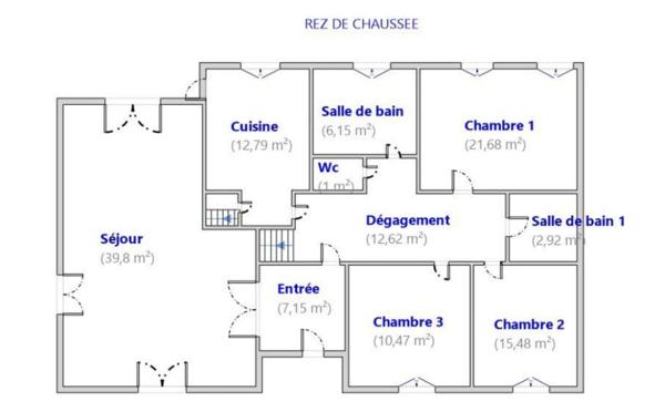 La Malgrange. Dans une impasse, au calme,maison individuelle - SOUS-SOL -GARAGE - COMBLES