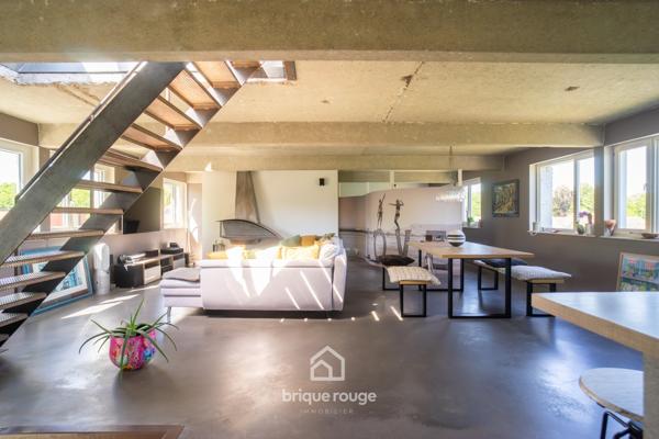 Magnifique loft avec deux places de parking sur Loos