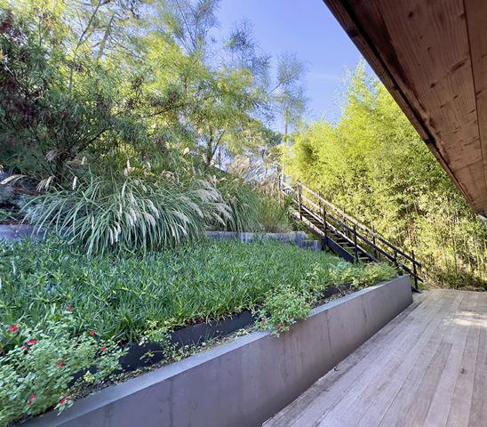 Cap Ferret, Port de la Vigne, ravissante Villa bois « esprit bassin » 145m2 habitable nichée au milieu d’un magnifique jardin paysagé de 1000 m2 avec grande piscine