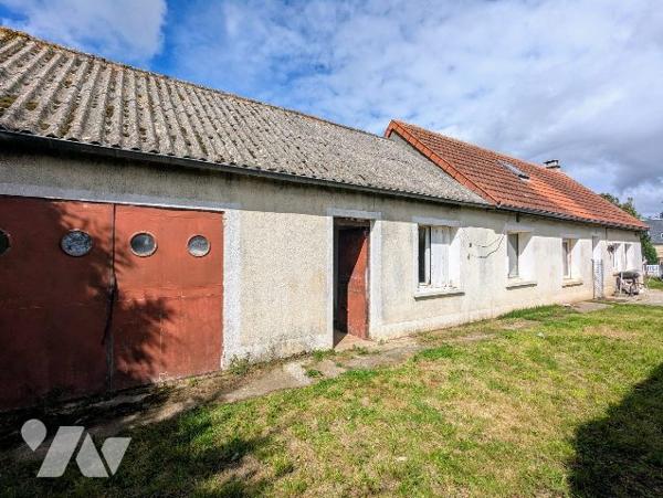 Maison à rénover avec 1300m² de parcelle
