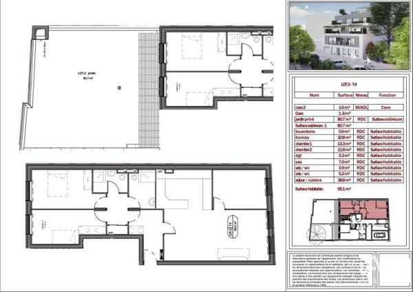 Appartement à vendre 4 pièces 95 m² Saint-Cloud
