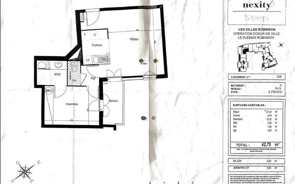 Appartement à louer