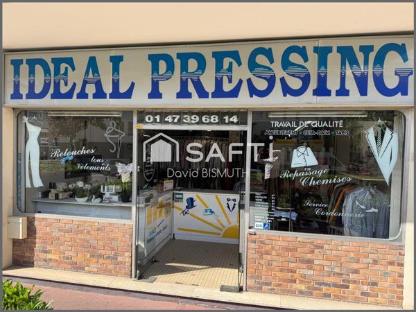 CESSION DE FONDS DE COMMERCE PRESSING CLICHY 72 M2