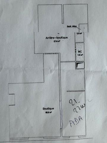 CESSION DE FONDS DE COMMERCE PRESSING CLICHY 72 M2