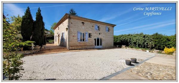 A vendre maison en pierre 200 m² avec Parc 8560 m² arboré