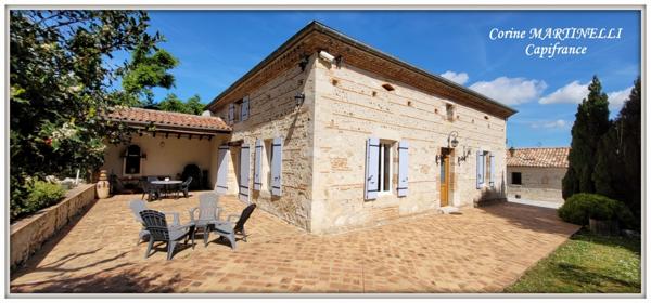 A vendre maison en pierre 200 m² avec Parc 8560 m² arboré