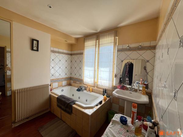 Maison familiale 122 m² avec 3 chambres, jardin