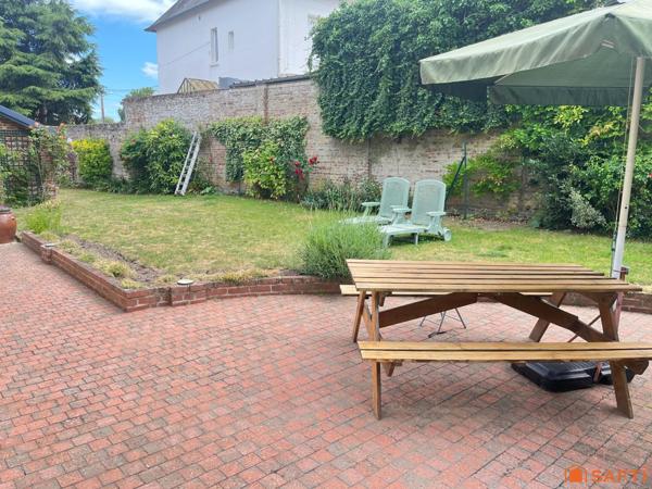 Maison familiale 122 m² avec 3 chambres, jardin