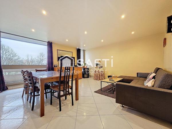 4P au dernier étage avec cave et parking en sous sol