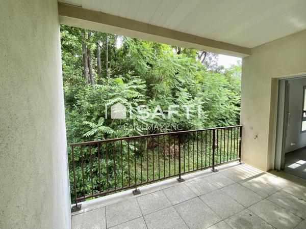 T2 sans vis à vis, vue sur le parc du chateau