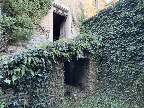 Ségur (12290) Ségur en Aveyron. Magnifique propriété de caractère avec jardin en centre village.